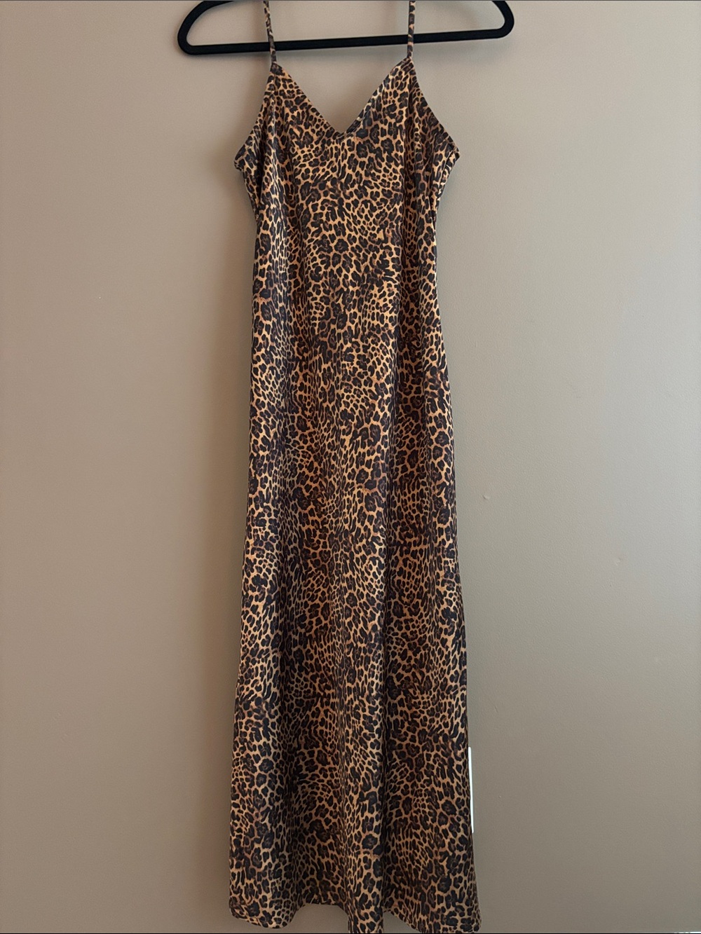 GAP Leopard Print Slip Dress